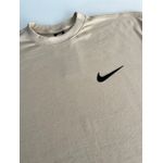 Camiseta Over NK - Bege