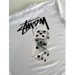 Camiseta Over NK - Branco