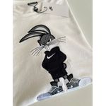 Camiseta Over NK - Branco