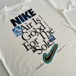Camiseta Over NK - Off White