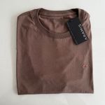 Camiseta PIMA JERSEY ARA - Marrom