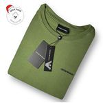 Camiseta SEDA PIMA ARM Estampada - Verde