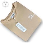 Camiseta SEDA PIMA LCT - Bege