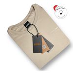 Camiseta SEDA PIMA HB Básica - Bege