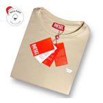 Camiseta SEDA PIMA DSL Básica - Bege