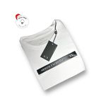Camiseta SEDA PIMA ARM Estampada - Branco