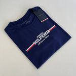 Camiseta SEDA PIMA TH - Azul marinho
