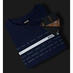 Camiseta SEDA PIMA HB Básica - Azul Marinho