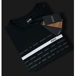 Camiseta SEDA PIMA HB Básica - Preto 