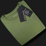 Camiseta SEDA PIMA ARA Básica - Verde