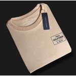 Camiseta SEDA PIMA TH - Bege