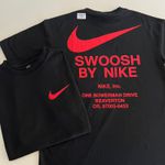 Camiseta Over NK - Preto