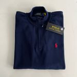 Sueter RL Meio ziper - Azul Marinho 