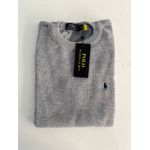 Sueter RL Gola Redonda - Cinza