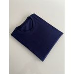 Camiseta Premium sem estampa - Azul marinho