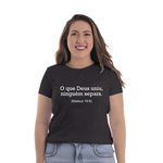 Camiseta Baby Look Mateus 19:6