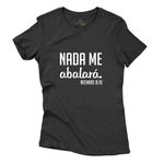 Baby Look Preta Nada Me Abalará.