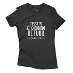 Baby Look Preta Jesus É O Motivo De Tudo.