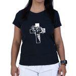 Baby Look Preta Jesus Cristo