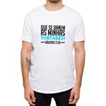 Camiseta Branca - Que Se Danem As Minhas Vontades!