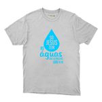 Camiseta Branca - Só Jesus Tem As Aguas.