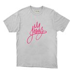 Camiseta Branca - Jesus Rei.