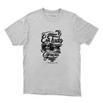 Camiseta Branca - Em Tudo Dai Graças.