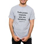 Kit 3 Camisetas Masculinas - Fé