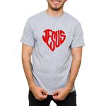Camiseta Cinza - Jesus 