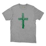 Camiseta Cinza - Cruz.