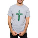 Camiseta Cinza - Cruz.