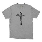 Camiseta Cinza - Cruz.