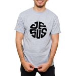 Camiseta Cinza - Jesus.