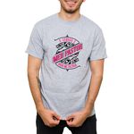 Camiseta Cinza - O Senhor É Meu Pastor.