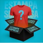 Kit 3 Camisetas Surpresa ? 100% Algodão - Gola Redonda em Ribanna Copia