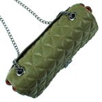 Bolsa Maria Couro Militar