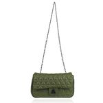 Bolsa Maria Couro Militar