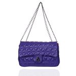 Bolsa Maria Couro Roxo