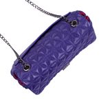 Bolsa Maria Couro Roxo