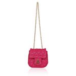 Bolsa Infantil Isabella Couro Pink