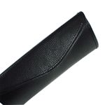 Estojo/Clutch Couro Preto