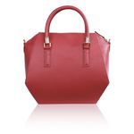 Bolsa Lady Couro Vermelho