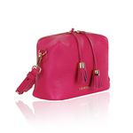 Bolsa Pantera Couro Pink