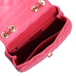 Bolsa Marilyn Couro Pink Blush