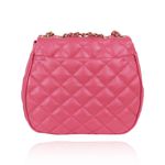 Bolsa Marilyn Couro Pink Blush