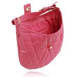 Bolsa Sarah Couro Pink Blush