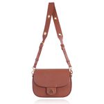 Bolsa Andy Couro Camel