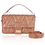 Bolsa Carrie Couro Camel