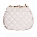 Bolsa Marilyn Petit Couro Off White