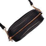 Bolsa Mini Lobby Couro Preto